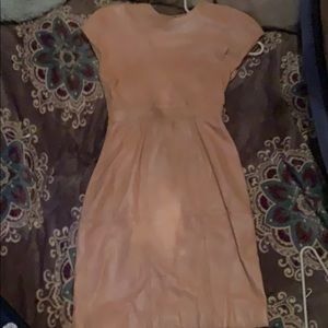 PELLE PELLE  Vintage Marc Buchanan LEATHER DRESS!